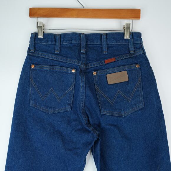 Wrangler Jeans Womens 9x34 (28x34) Blue 14MWZG Cowboy Cut Slim Fit High Rise Y2K - Picture 4 of 9